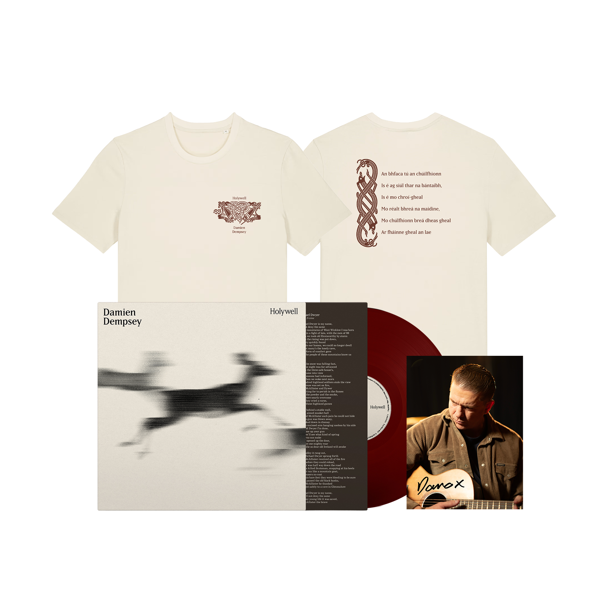 Holywell | T-Shirt + Vinyl + Signed Art Card