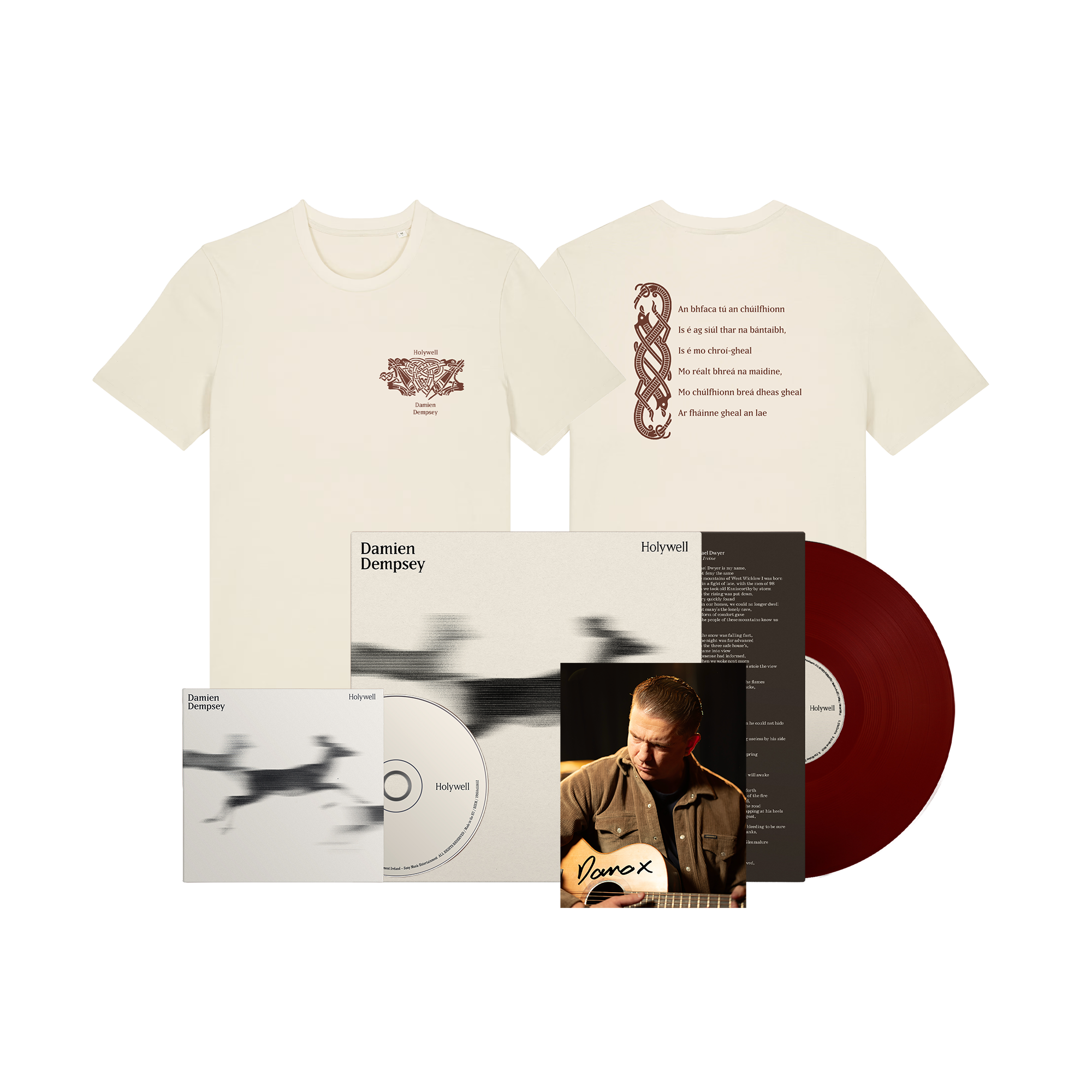 Holywell | T-Shirt + Vinyl + CD + Signed Art Card