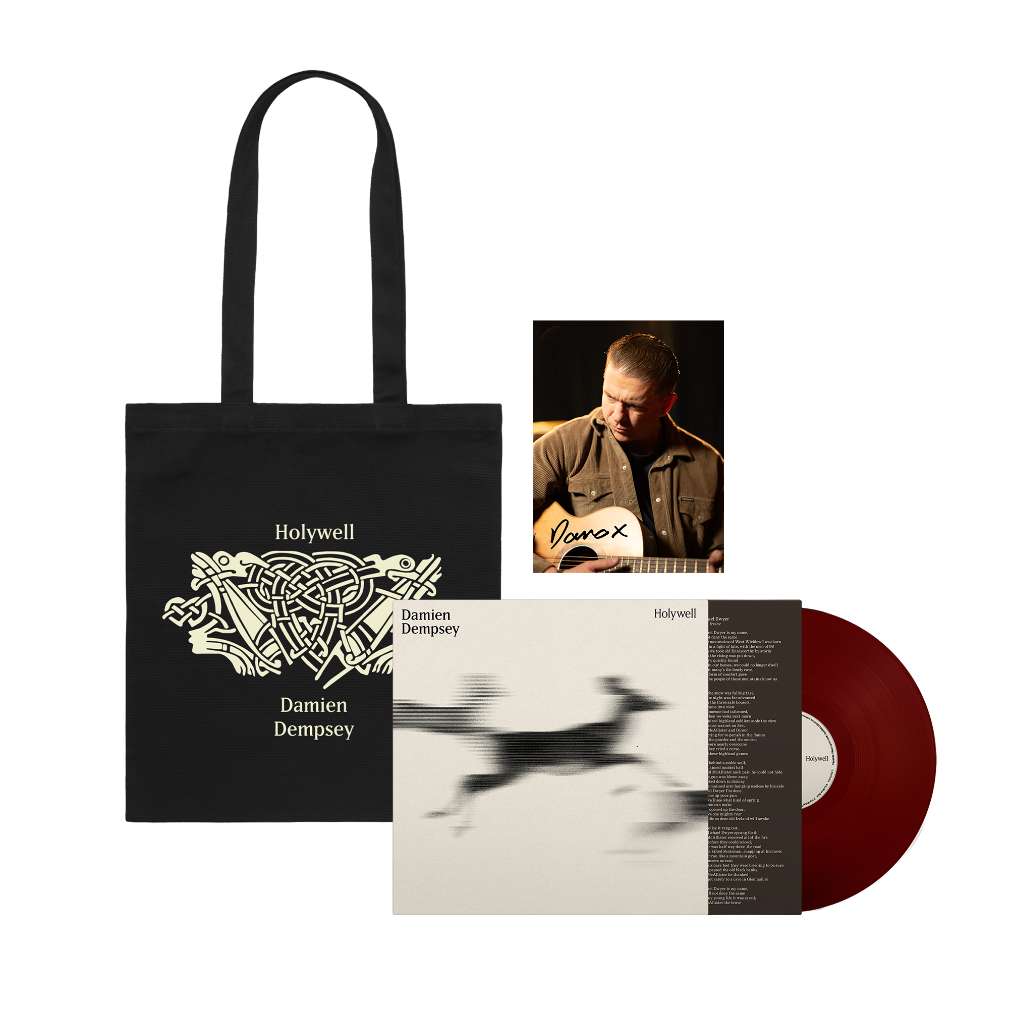 Holywell | Tote + Vinyl + Signed Art Card